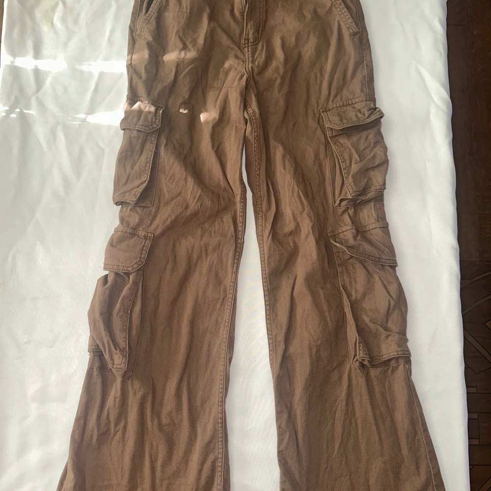 Brown Cargo Pants